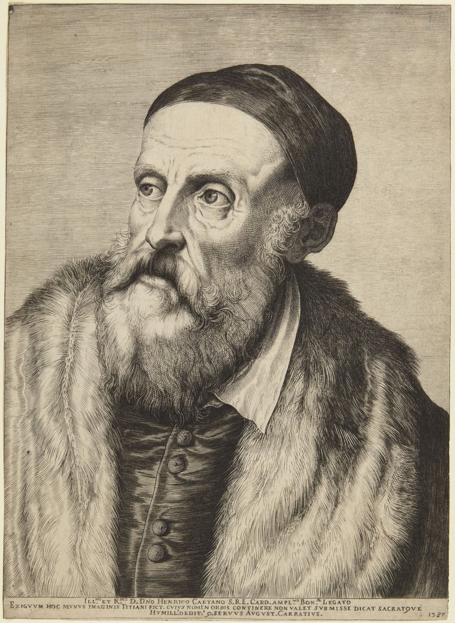 Tiziano  (Bartsch 14 I; Calvesi/Casale 124) da Agostino Carracci
