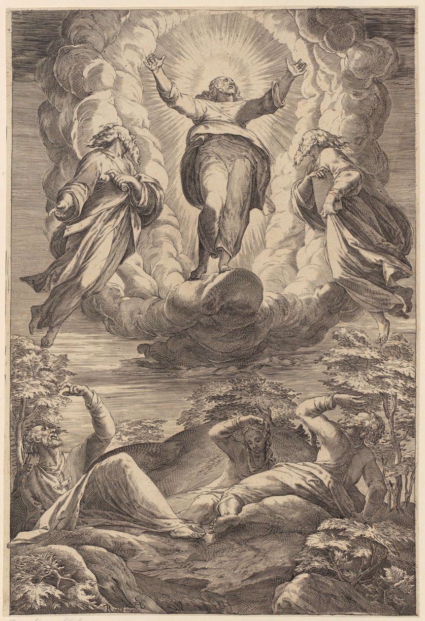 Trasfigurazione da Agostino Carracci