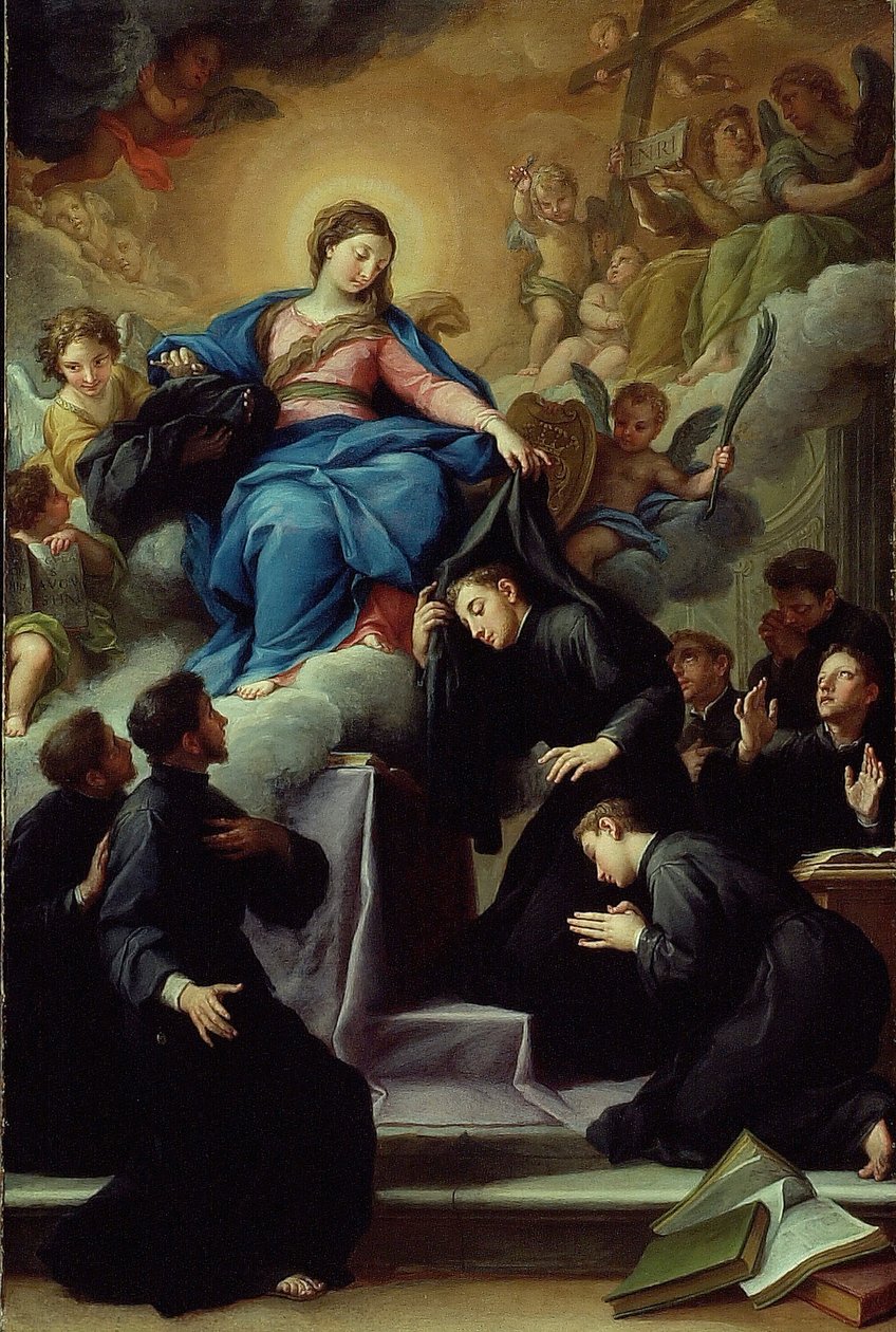 La Madonna con i sette fondatori dell
