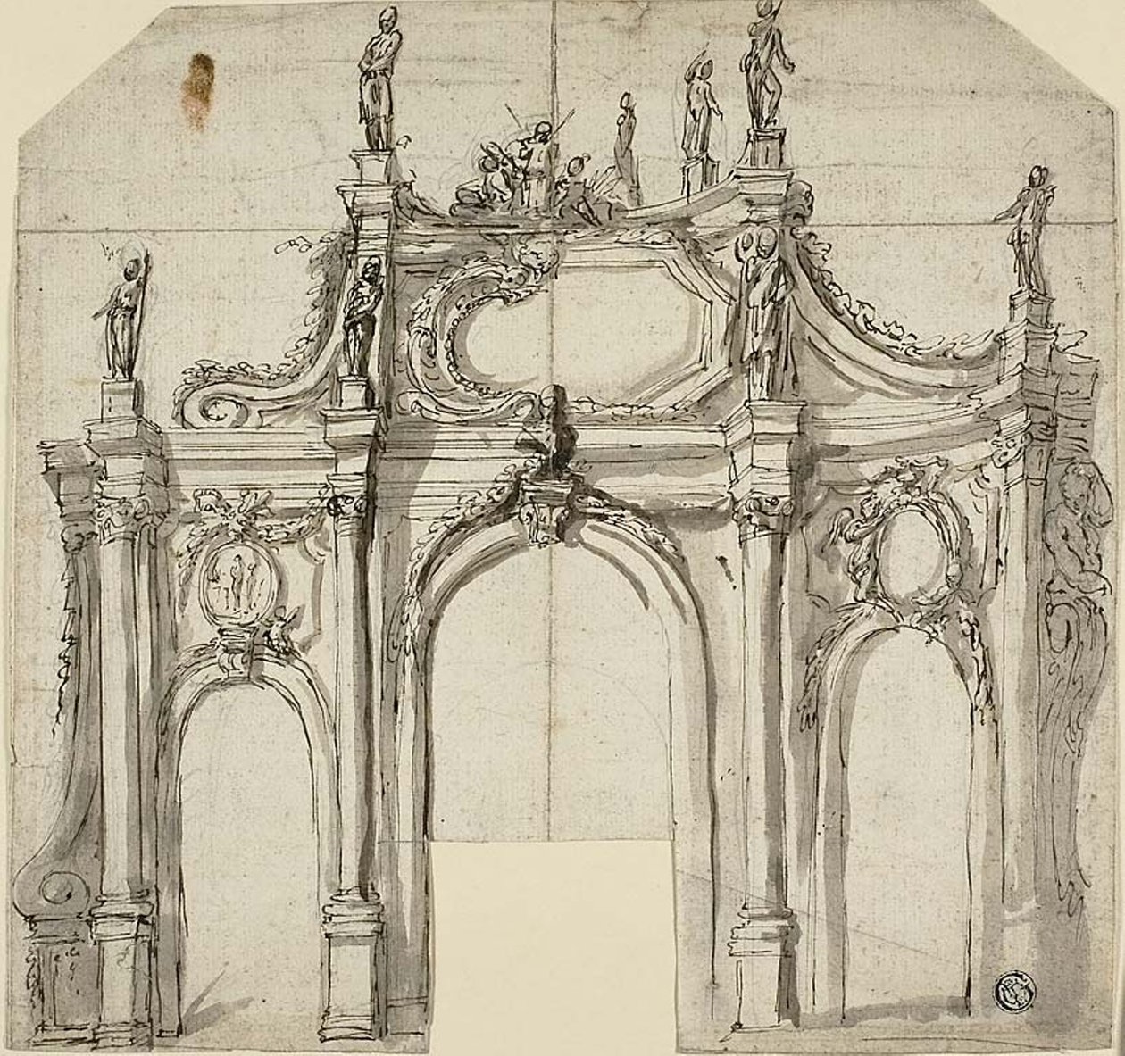 Arco di trionfo da Agostino Mitelli
