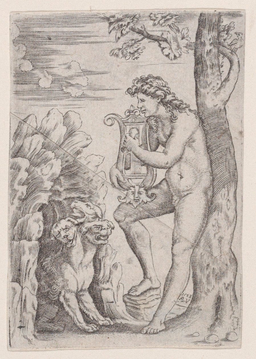 Orfeo da Agostino Veneziano