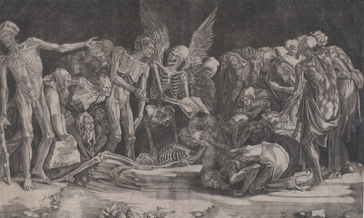 Scheletri da Agostino Veneziano