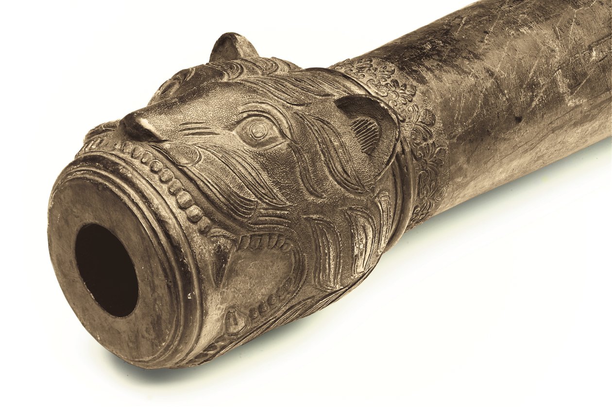Cannone estremamente raro, 1790-91 da Ahmad Pali