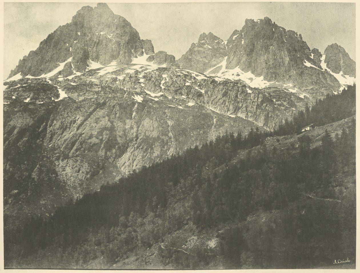 Le Aiguilles Rouges da Aimé Civiale