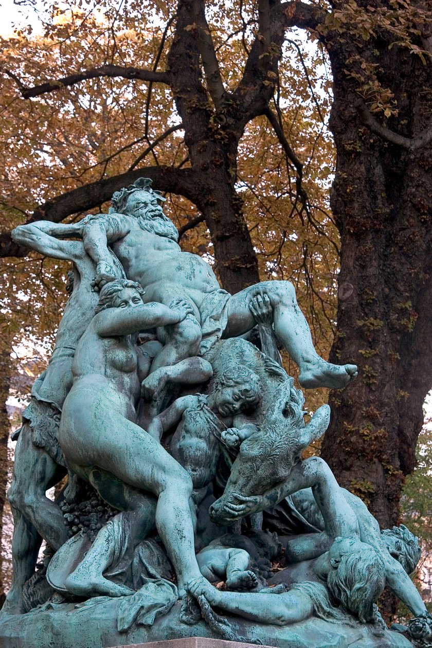 Il trionfo di Sileno da Aime Jules Dalou