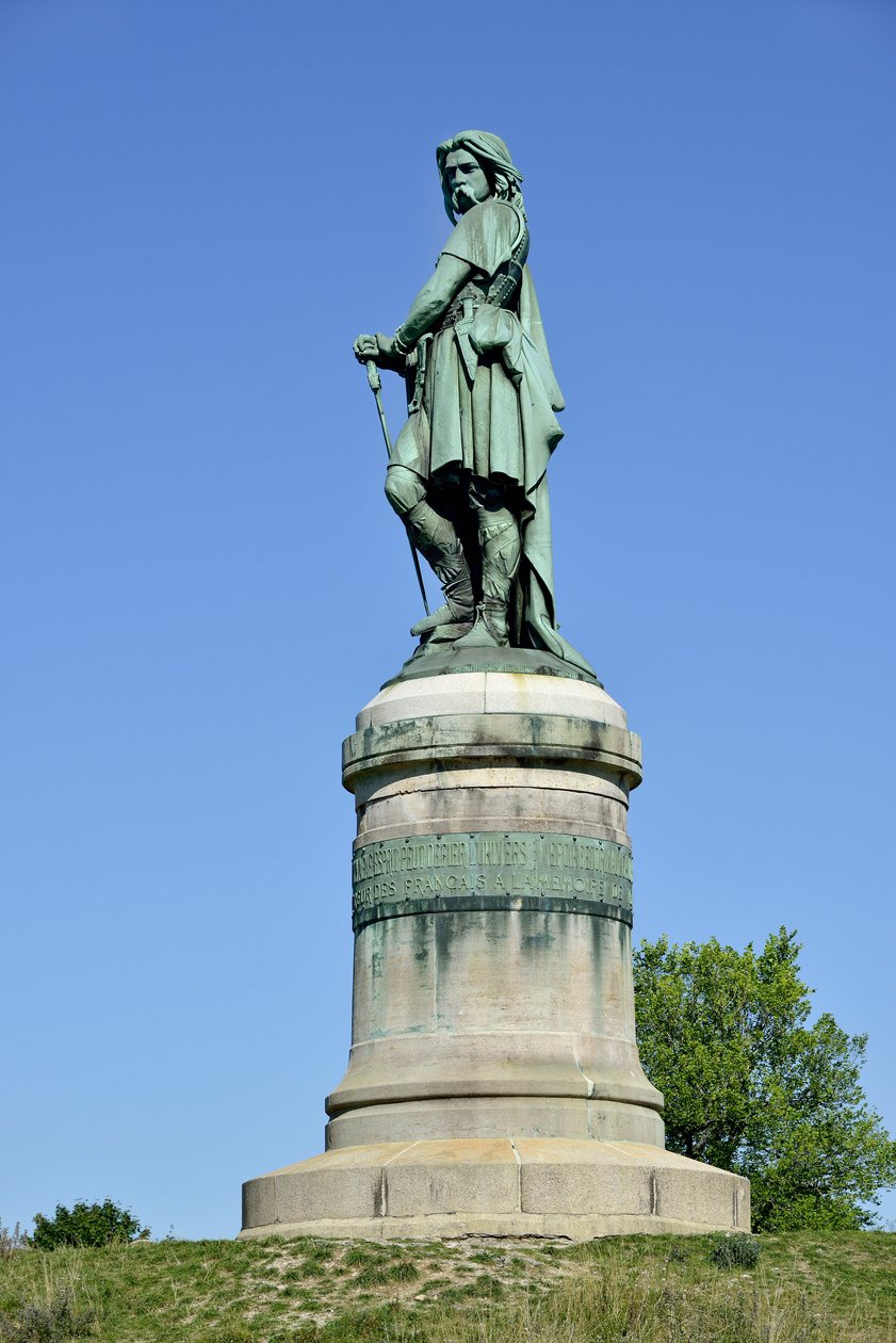 Statua colossale di Vercingetorige da Aime Millet