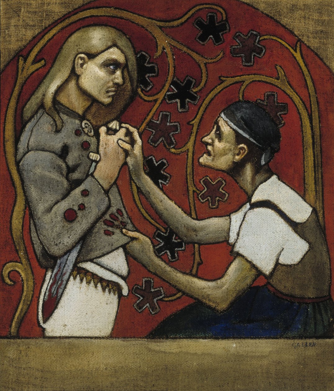 Il fratricidio da Akseli Gallen-Kallela