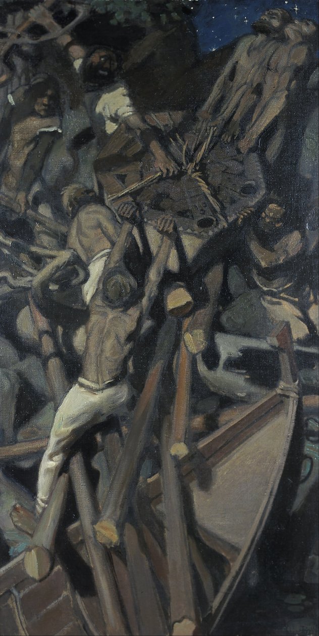 Il rapimento di Sampo da Akseli Gallen Kallela