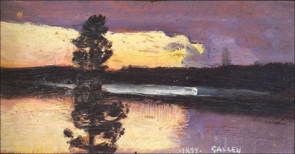 Tramonto da Akseli Gallen Kallela