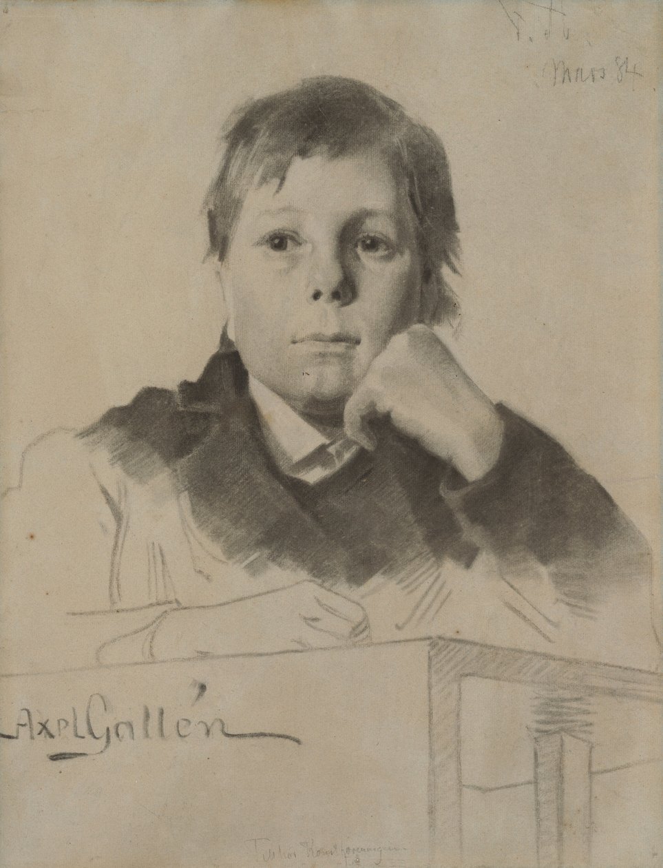 Ragazzo da Akseli Gallen-Kallela
