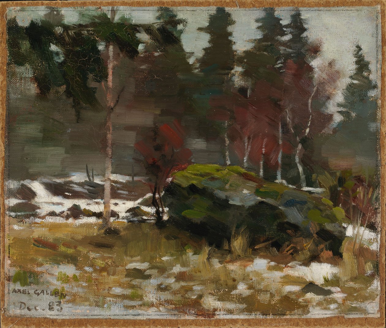 Inizio della primavera da Akseli Gallen-Kallela
