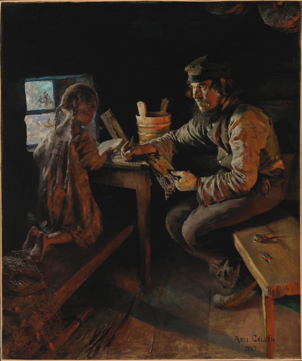 Prima lezione da Akseli Gallen-Kallela