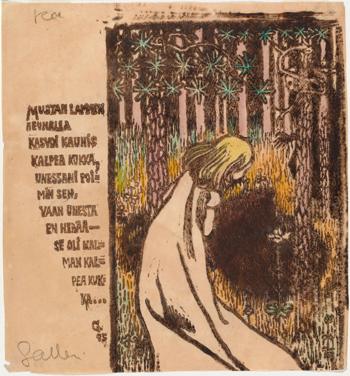 Il fiore della morte da Akseli Gallen-Kallela