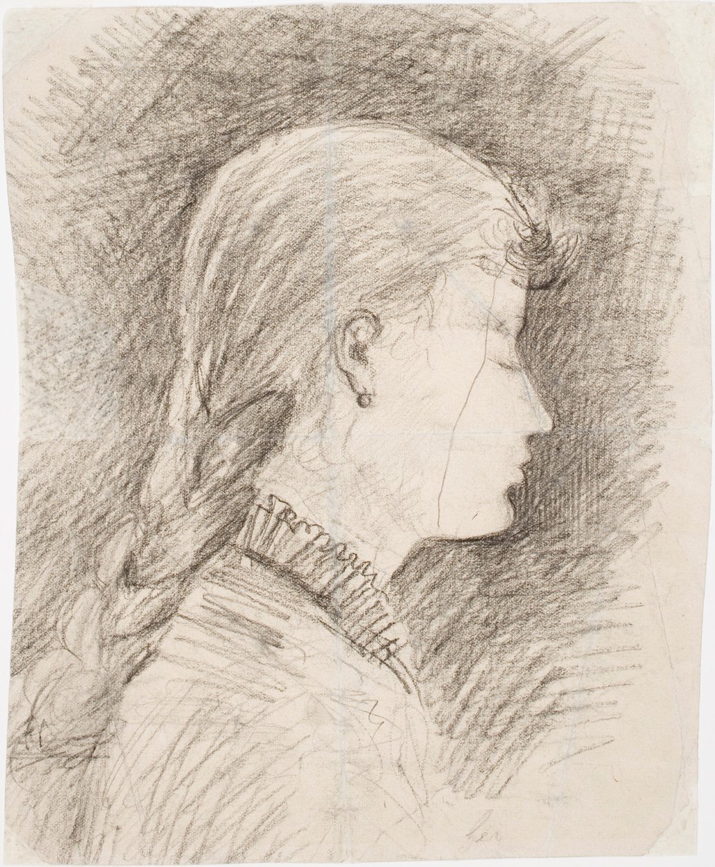 Testa di ragazza (Gerda Ringbom, poi Bergroth) da Akseli Gallen-Kallela