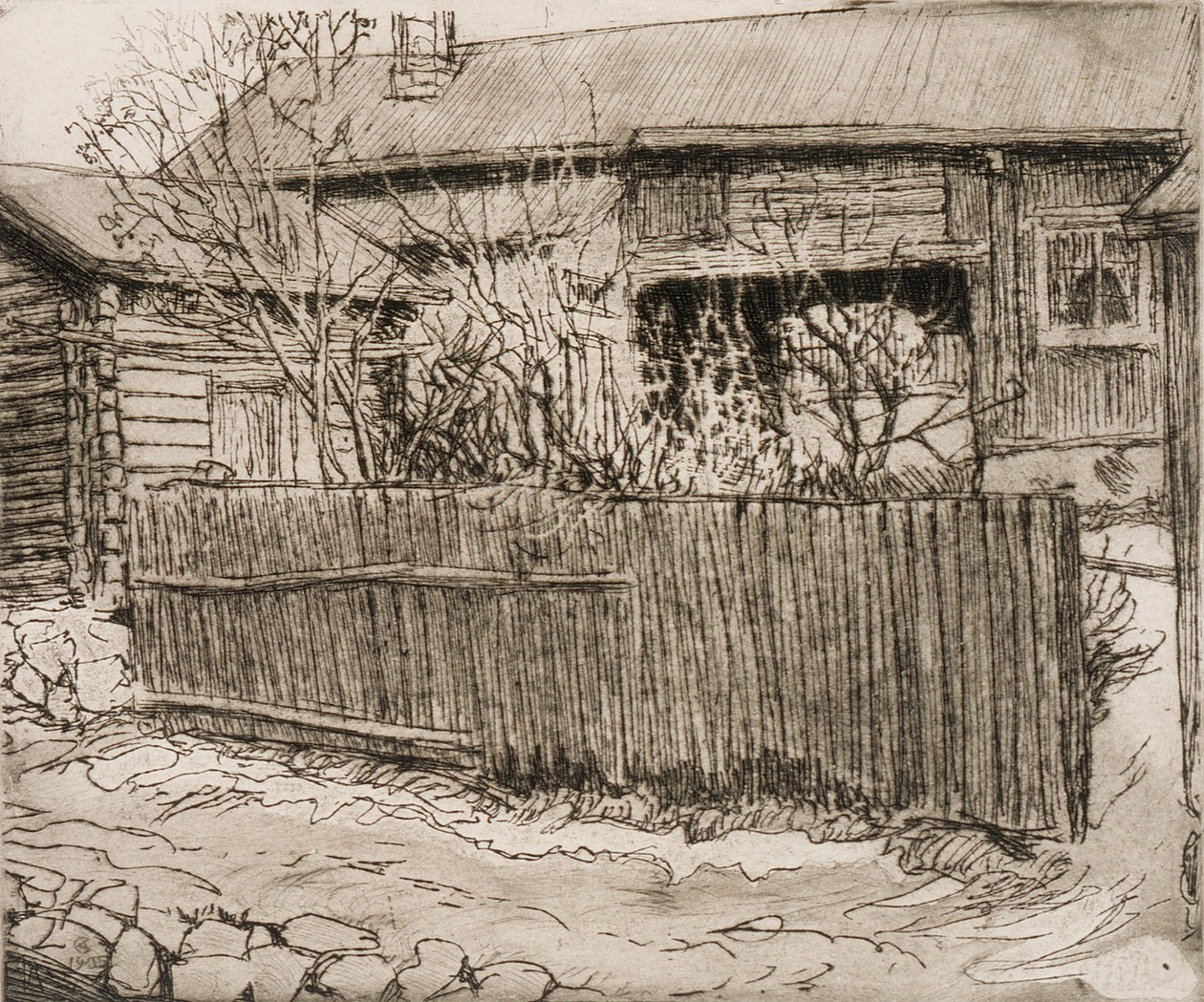 La casa di Kirsti a Rauma da Akseli Gallen-Kallela