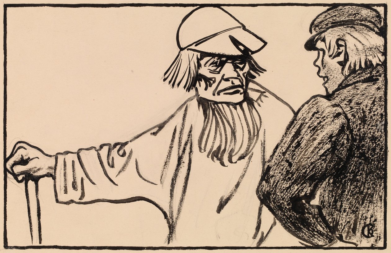 Il vecchio di Kolistin da Akseli Gallen-Kallela