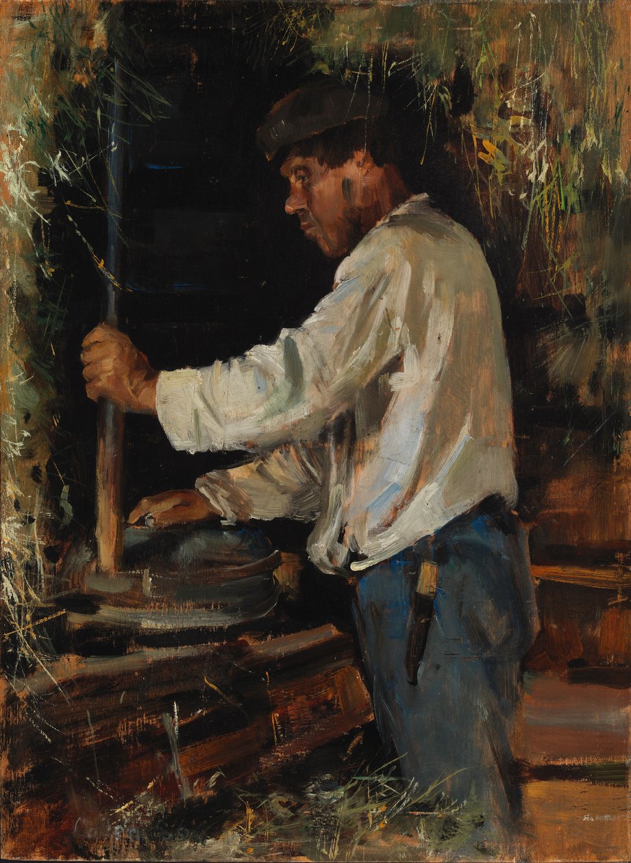 Fresatura a mano da Akseli Gallen-Kallela