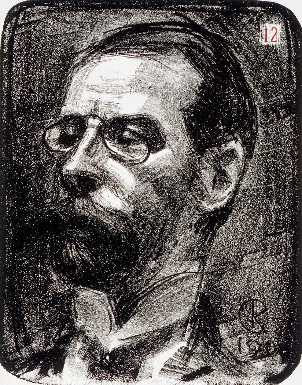 Ritratto di Axel Berndtson da Akseli Gallen-Kallela