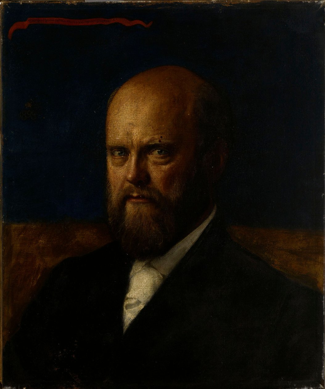 Ritratto del professor E. R. Neovius da Akseli Gallen-Kallela