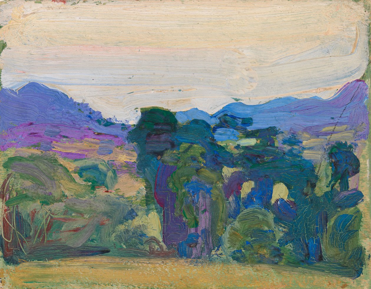 Valle del fiume da Akseli Gallen-Kallela
