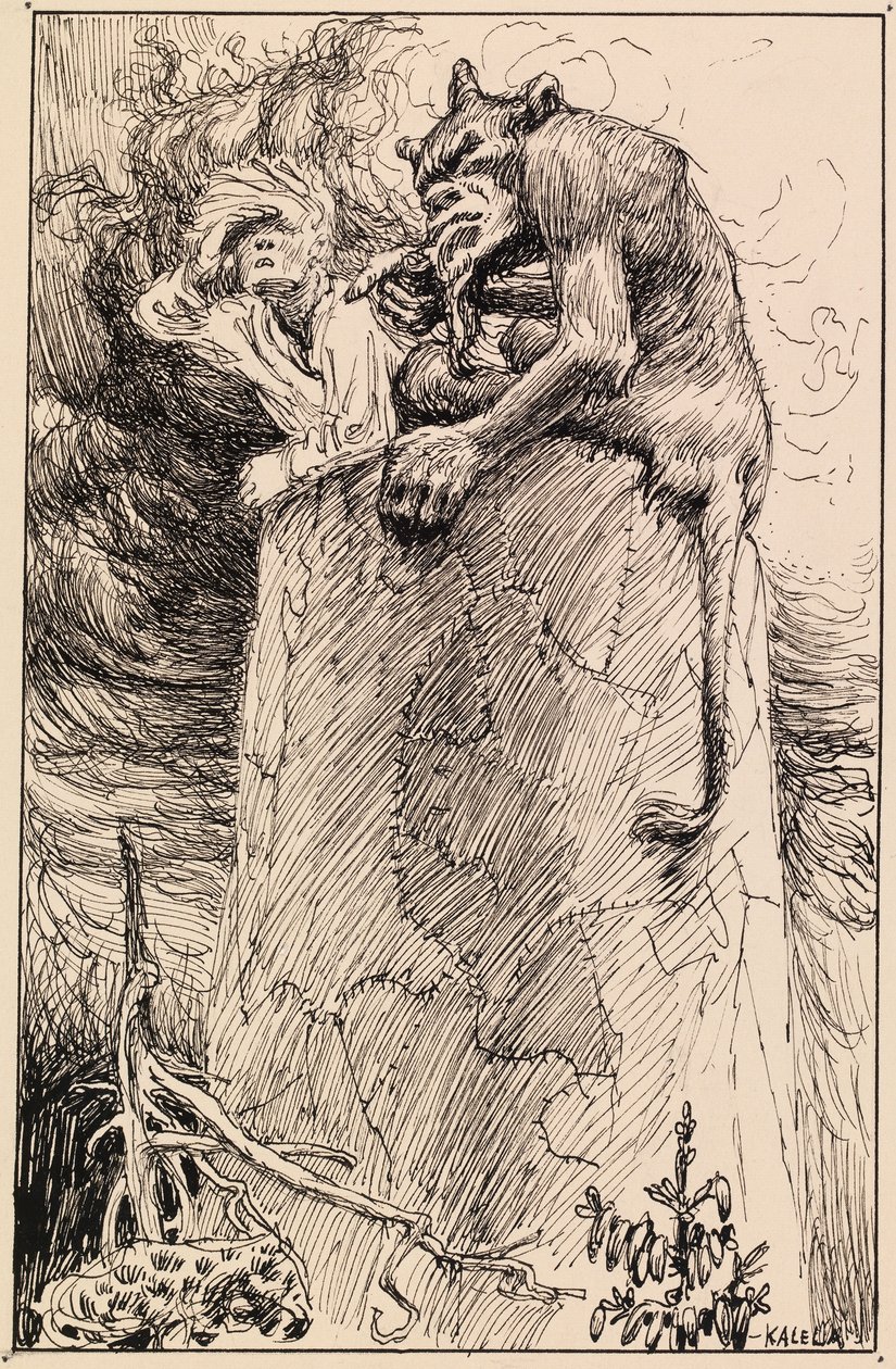 La Torre di Cuoio da Akseli Gallen-Kallela