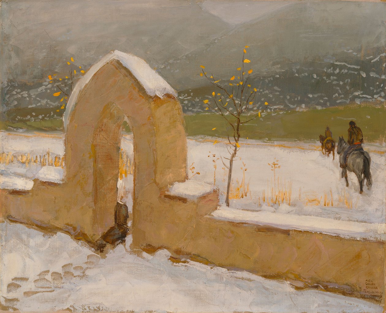 La Porta di Taos da Akseli Gallen-Kallela