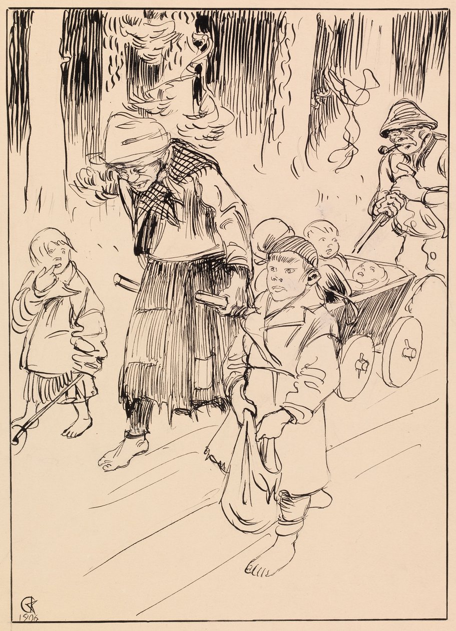Il reggimento Rajamäki da Akseli Gallen-Kallela