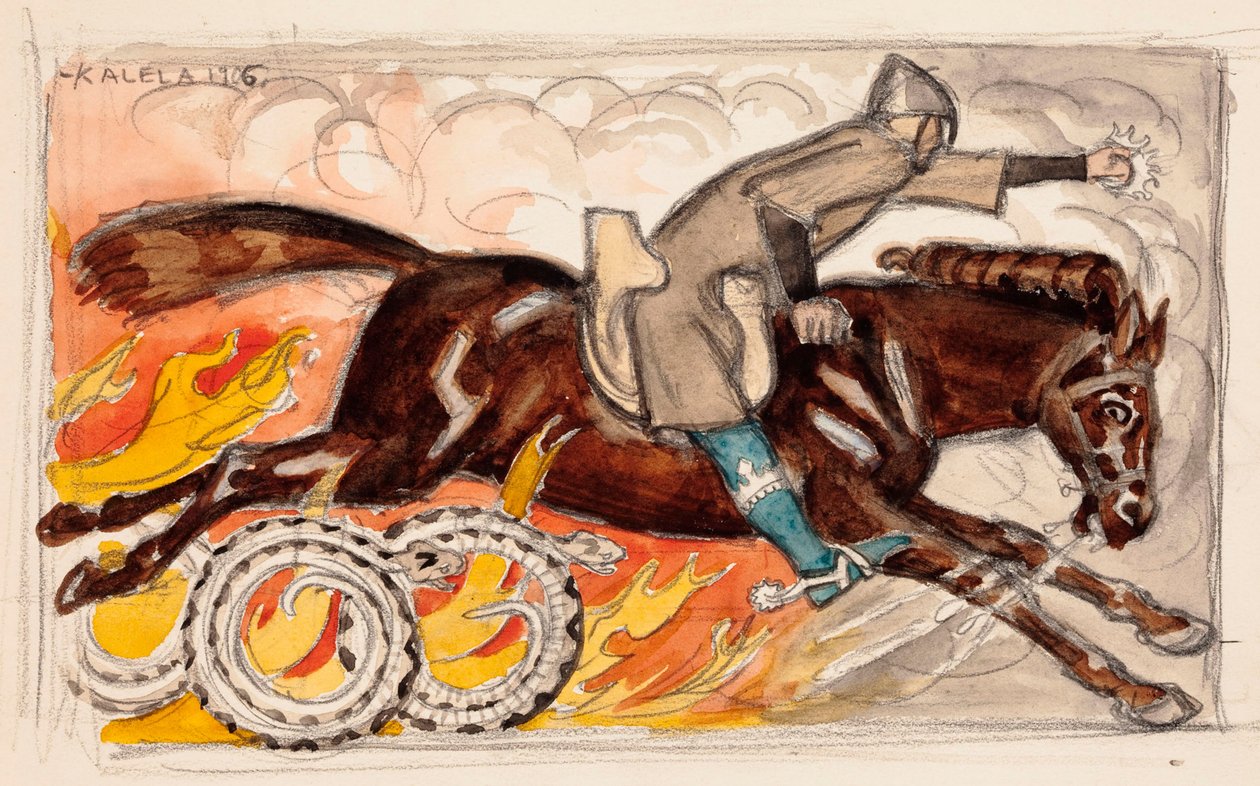 Senza titolo da Akseli Gallen-Kallela