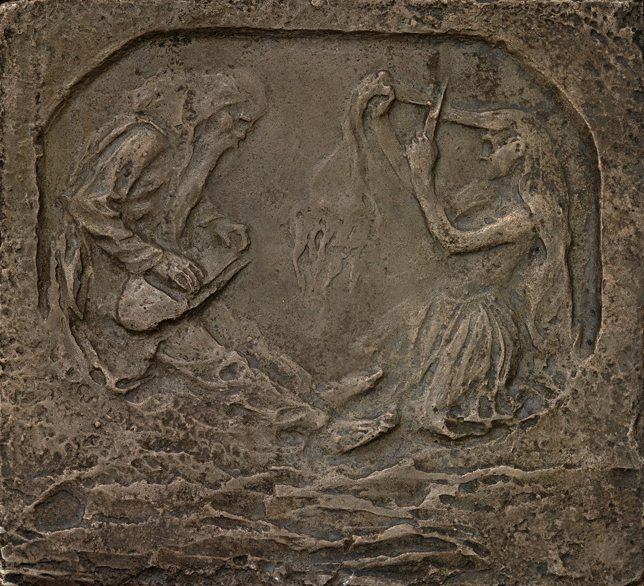 Väinämöinen e la fanciulla da Akseli Gallen-Kallela