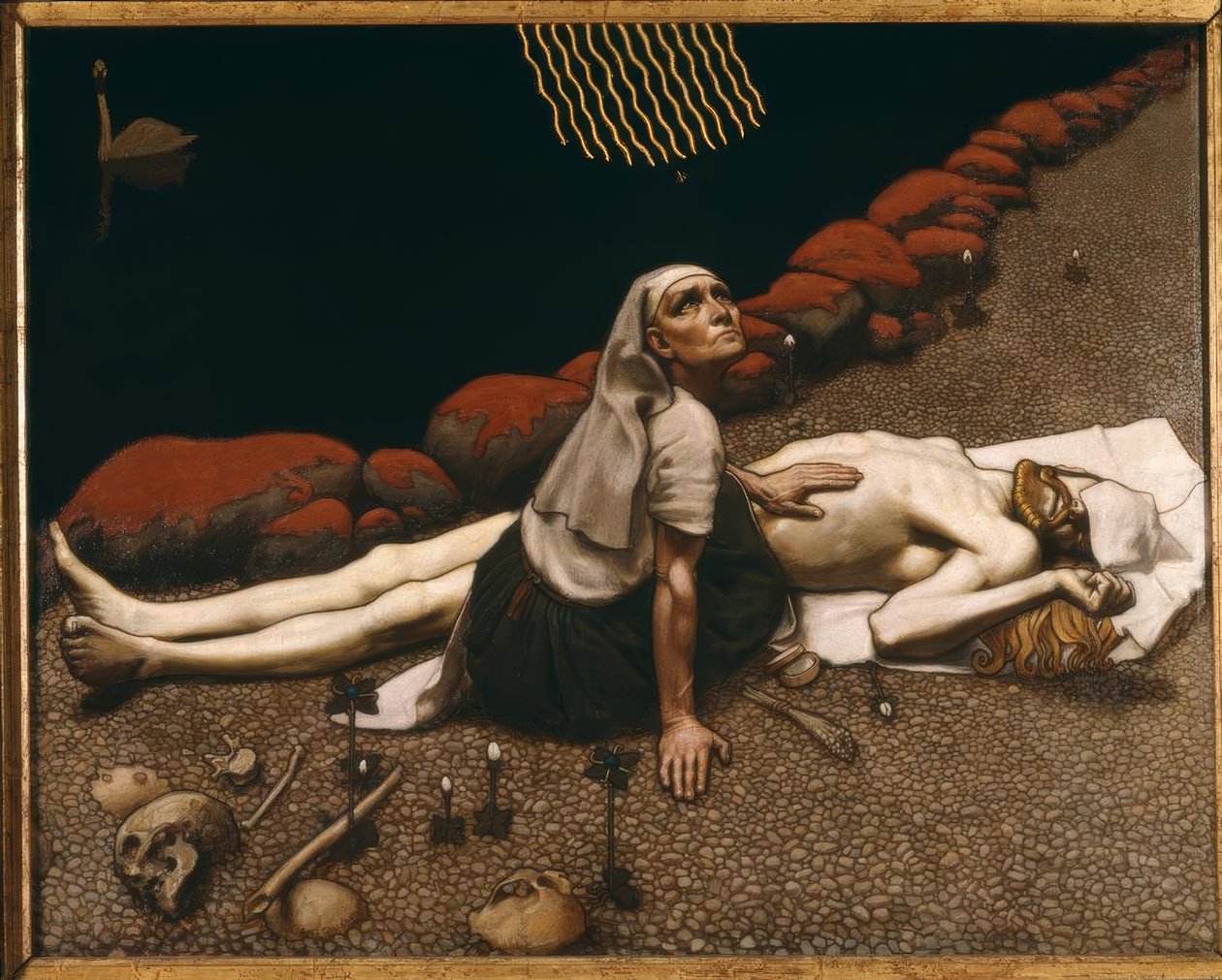 A. Gallen-Kallela, Madre di Lemminkäinen da Akseli Gallen Kallela