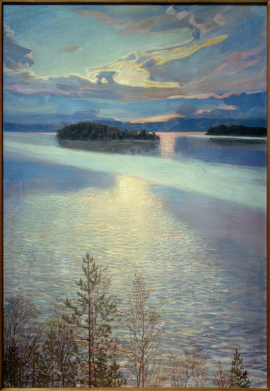 Vista sul mare da Akseli Valdemar Gallen Kallela