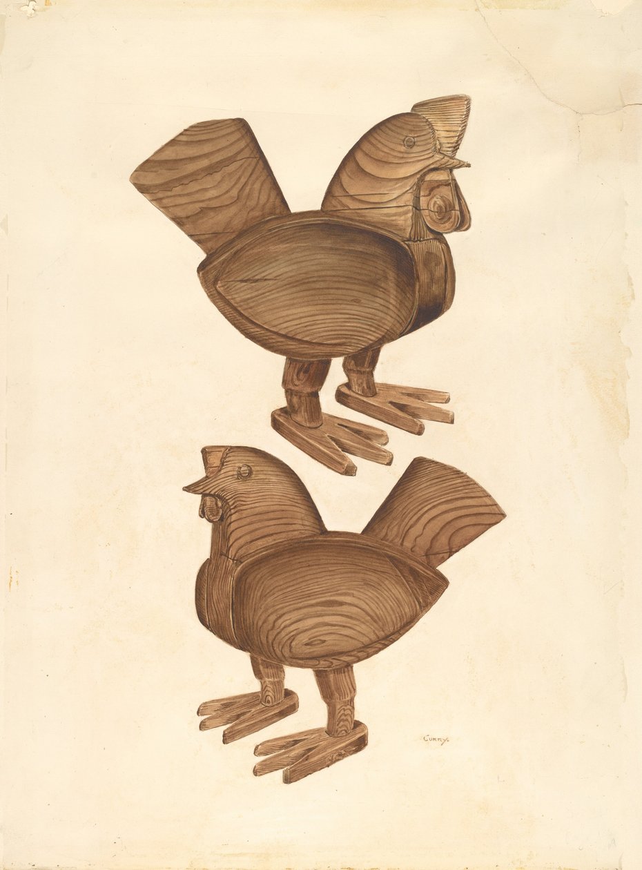 Gallo e gallina da Al Curry