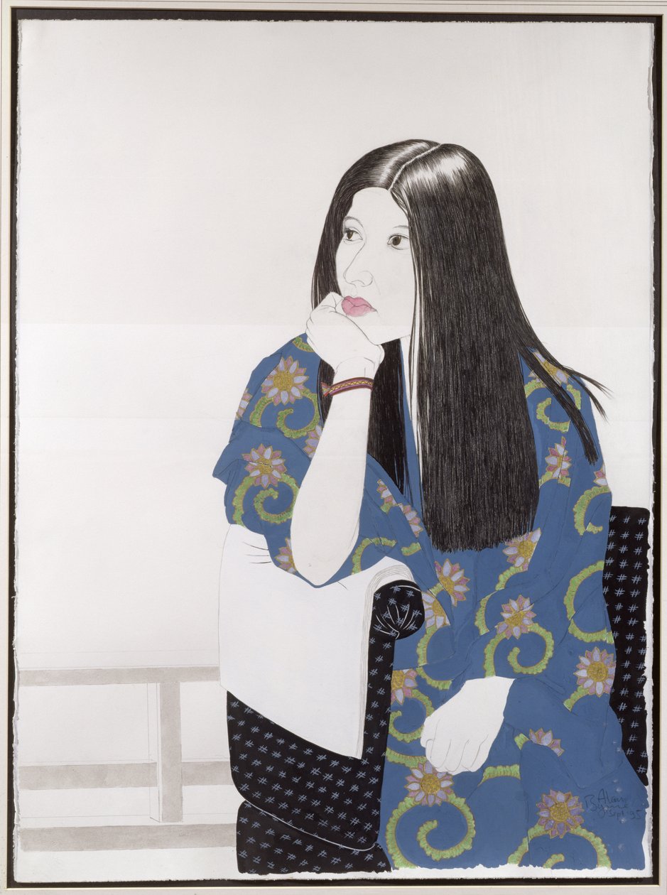 Kimono blu, 1995 da Alan Byrne