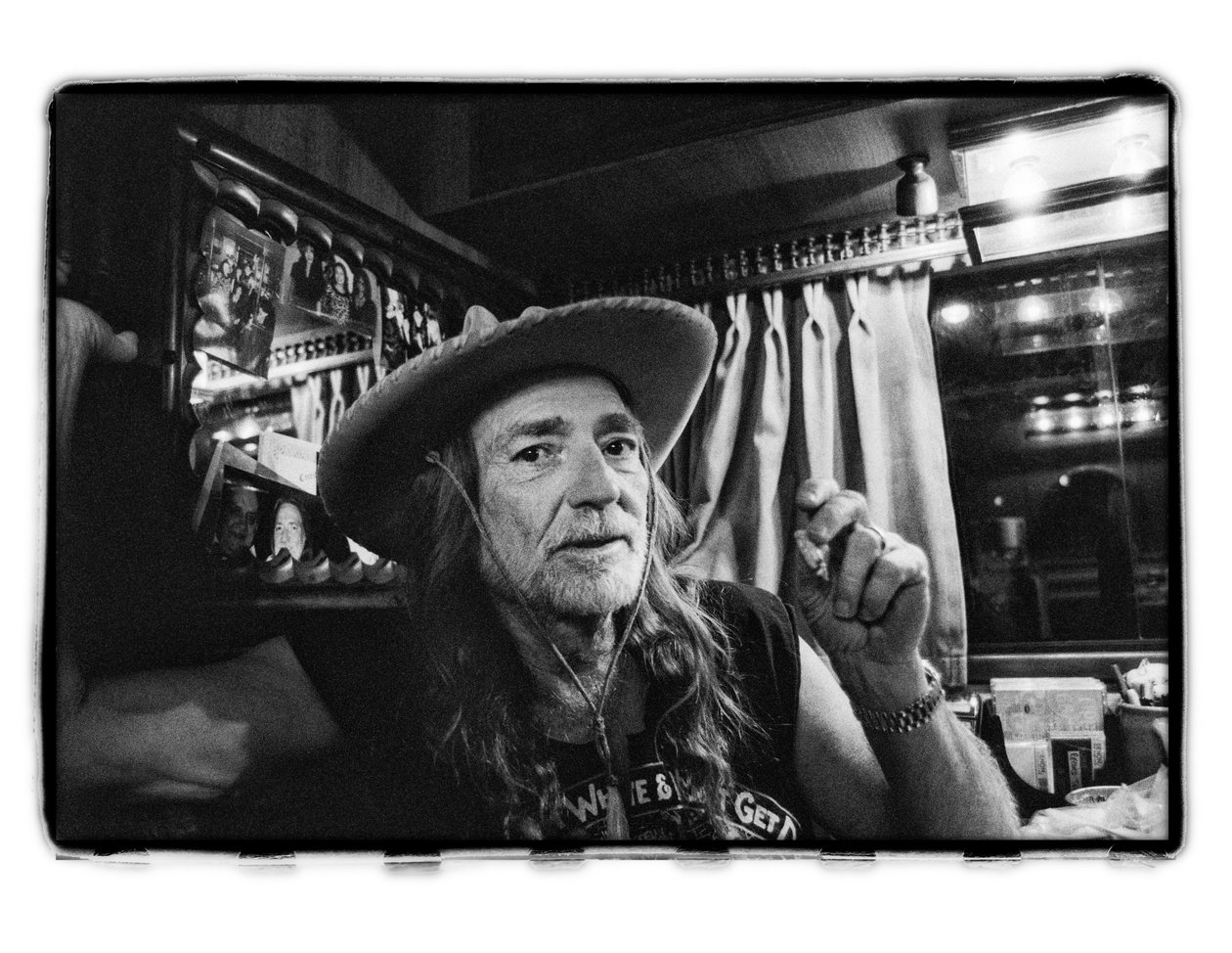 Willie Nelson - Austin, Texas, 2007 (foto) da Alan Messer