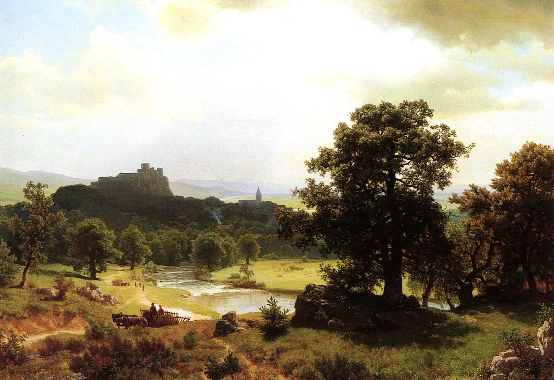 Inizio del giorno da Albert Bierstadt