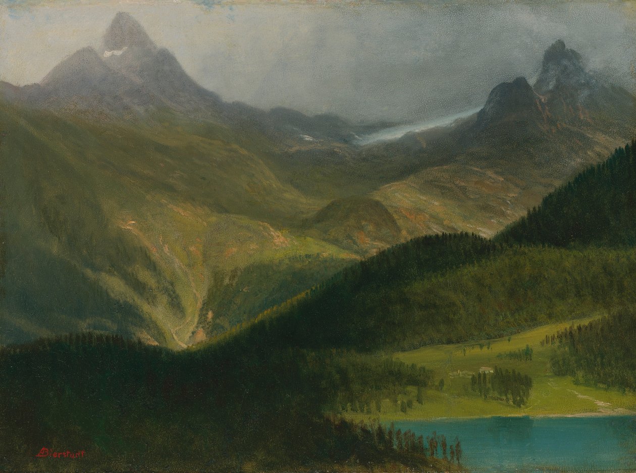 Paesaggio montano da Albert Bierstadt