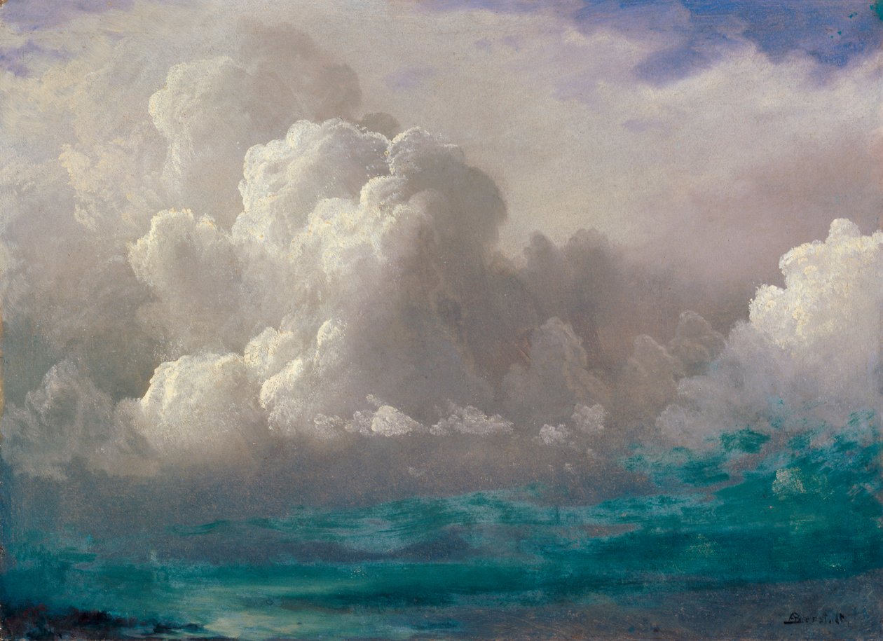 Nuvole di tempesta da Albert Bierstadt