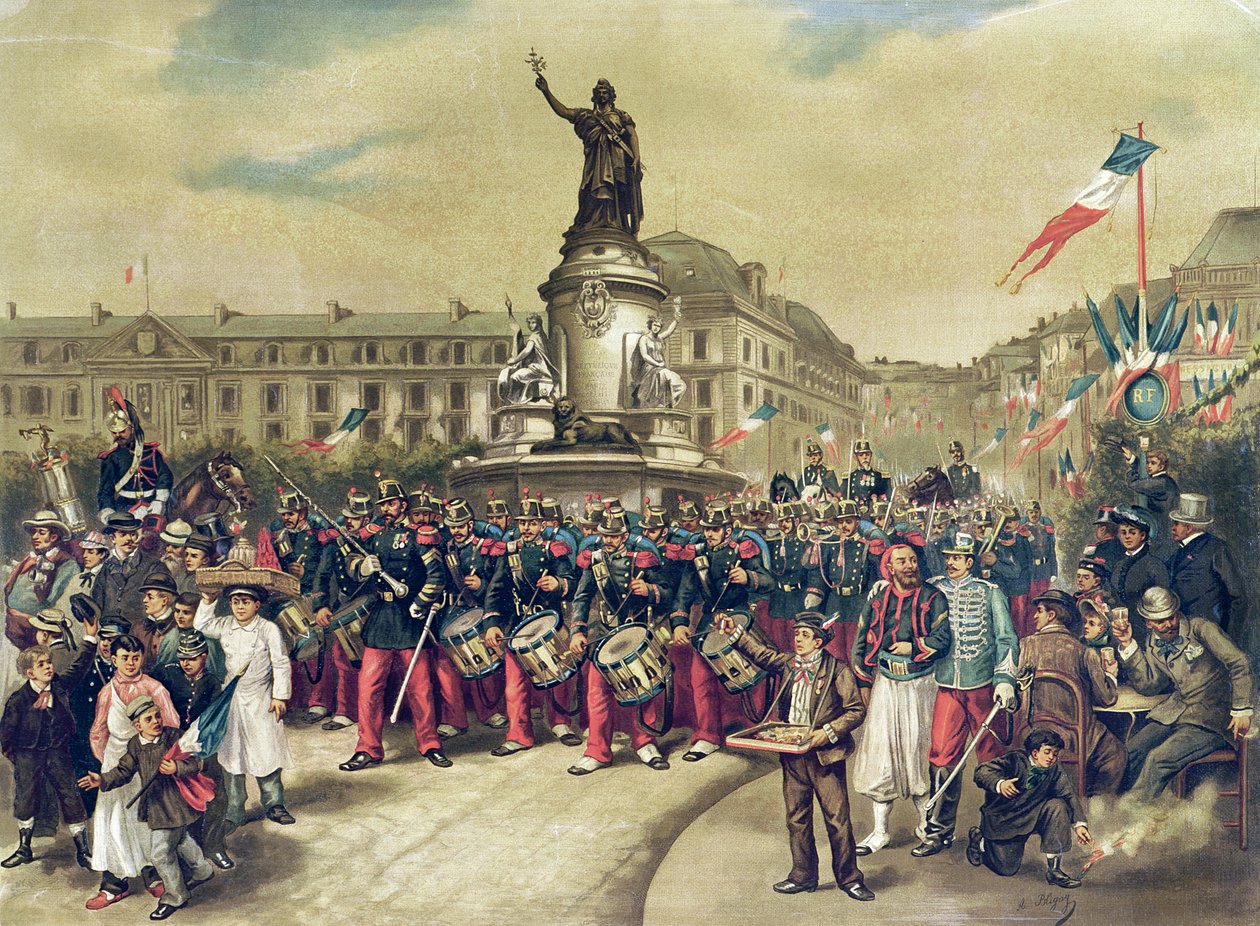 Quattordici luglio, 1881 da Albert Bligny