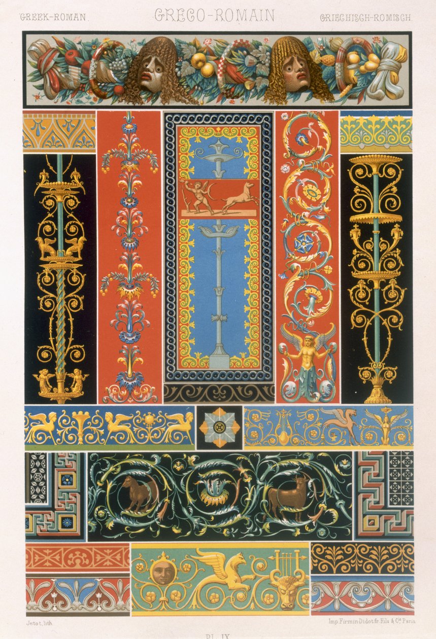 Stile greco-romano, tavola IX da 