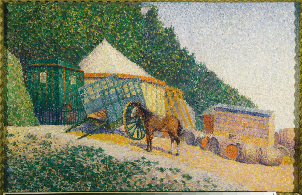 Piccolo campo del circo da Albert Dubois Pillet