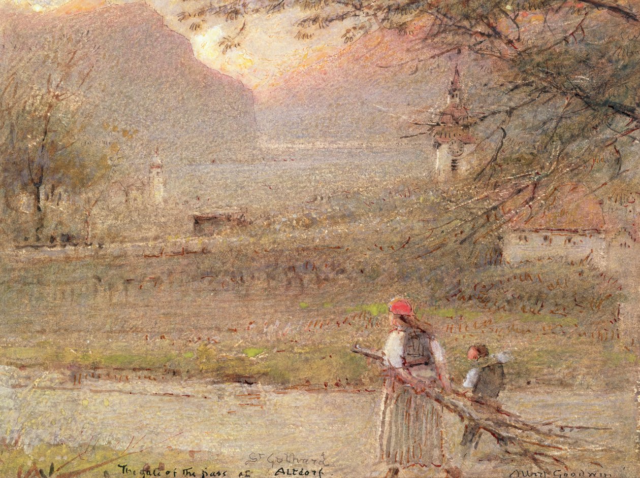 Altdorf da Albert Goodwin