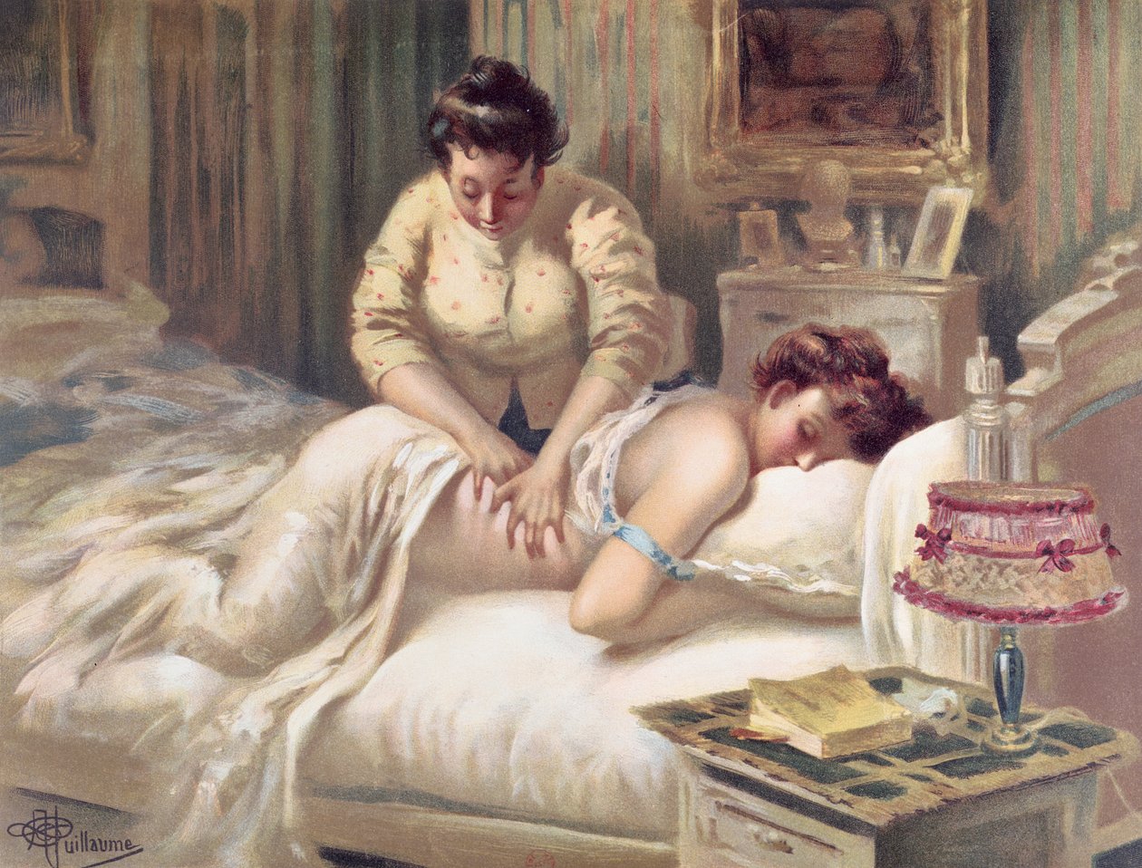 Una sessione di massaggio da Albert Guillaume