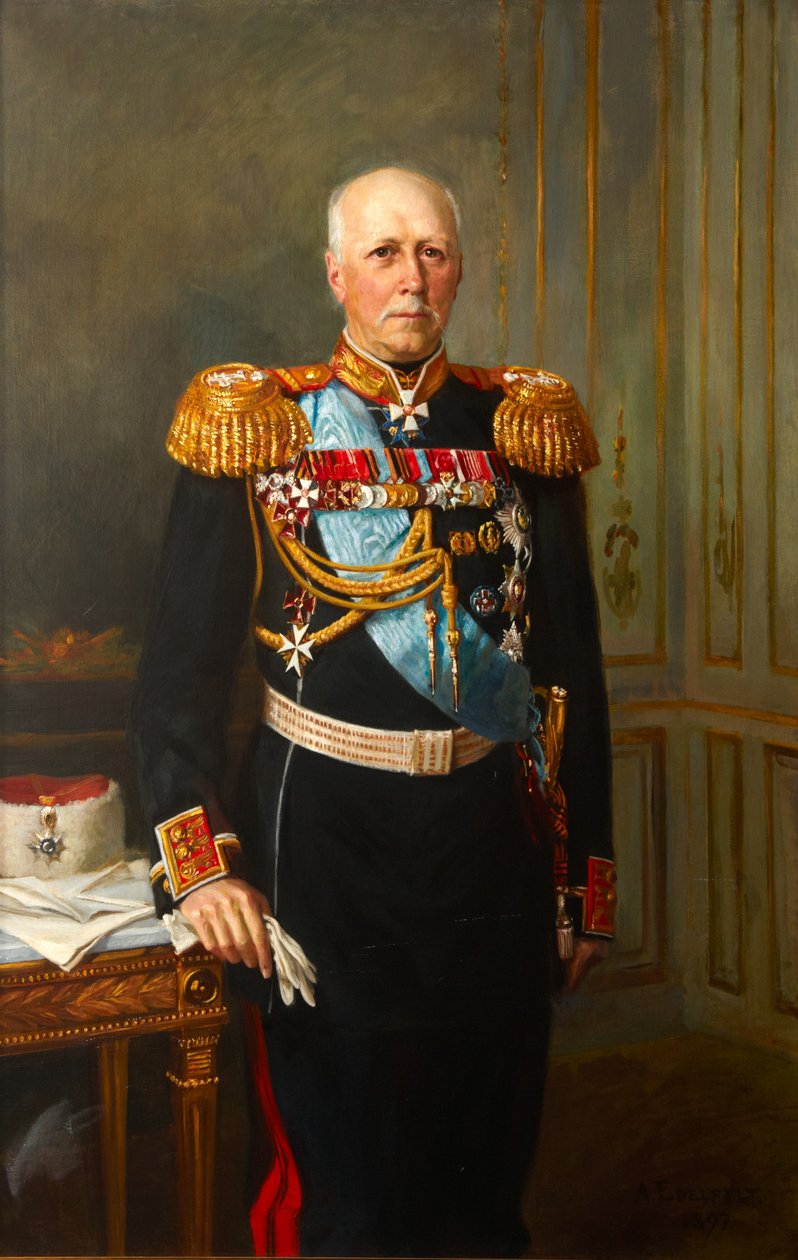 Conte Pavel Schuvaloff, Governatore di Varsavia, 1897 da Albert Gustaf Aristides Edelfelt