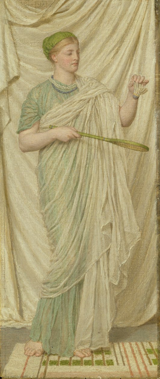 Volano e Racchetta, 1872 da Albert Joseph Moore