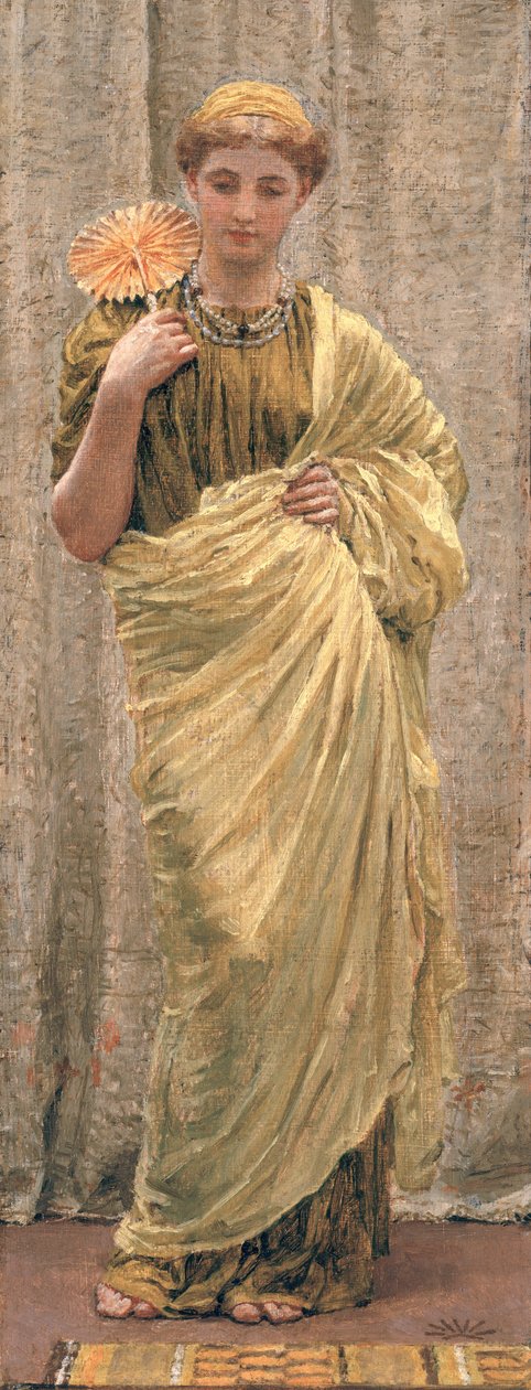 Il ventaglio dorato da Albert Joseph Moore