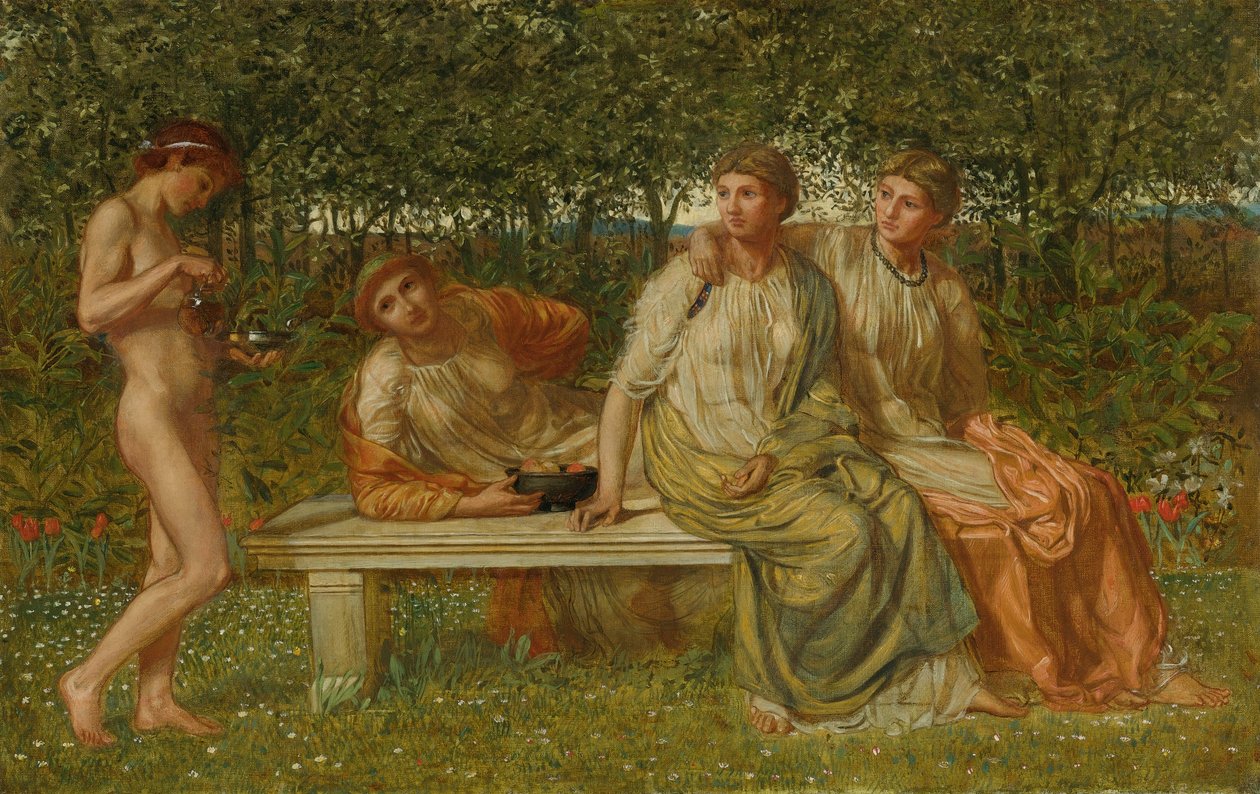 Il sedile di marmo da Albert Joseph Moore