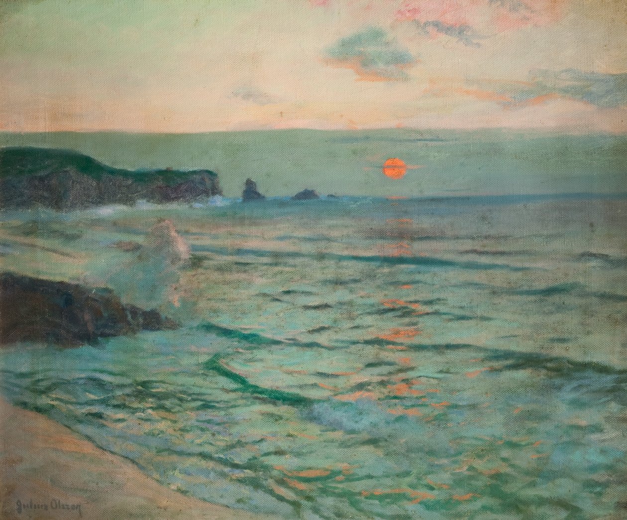 Marea in arrivo da Albert Julius Olsson