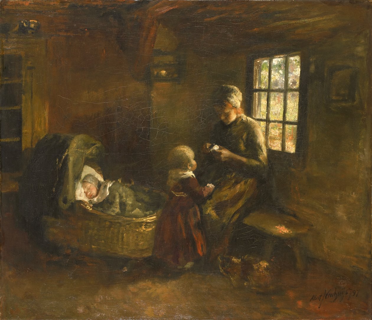 Alla culla da Albert Neuhuys
