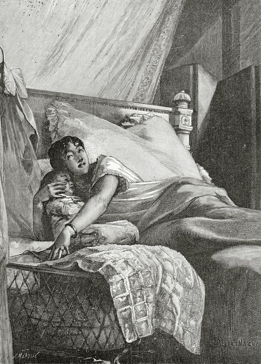 Le Revenant, XIX secolo da Albert Pierre Rene Maignan