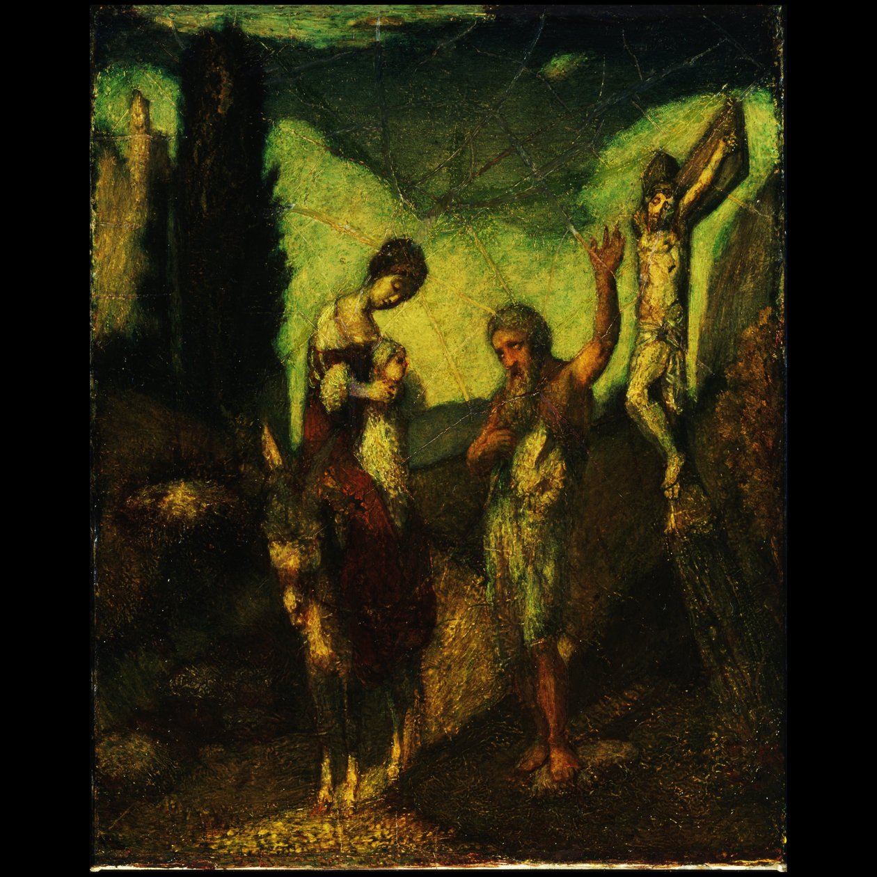 La storia della croce da Albert Pinkham Ryder